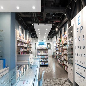 eyewear and eye care products retail store interior design and display furniture for sale