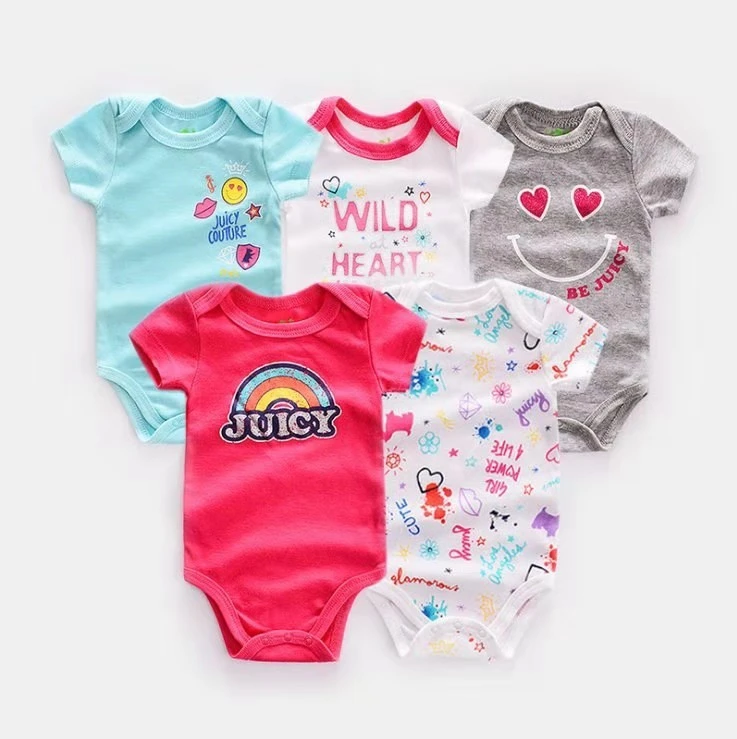 Factory direct cotton baby clothes romper clothing with best service and low price