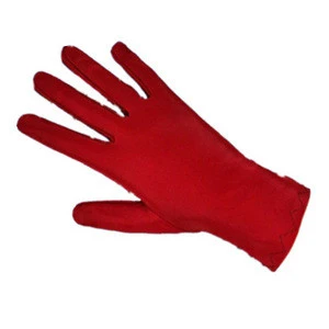 Factory direct sale high elasticity acrylic gloves full fingers coldproof high quality suit for ceremony wedding party