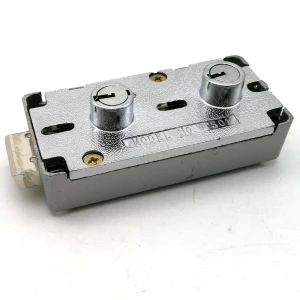 Factory direct supply WTS-01 Changeable safe deposit box lock with dual nose