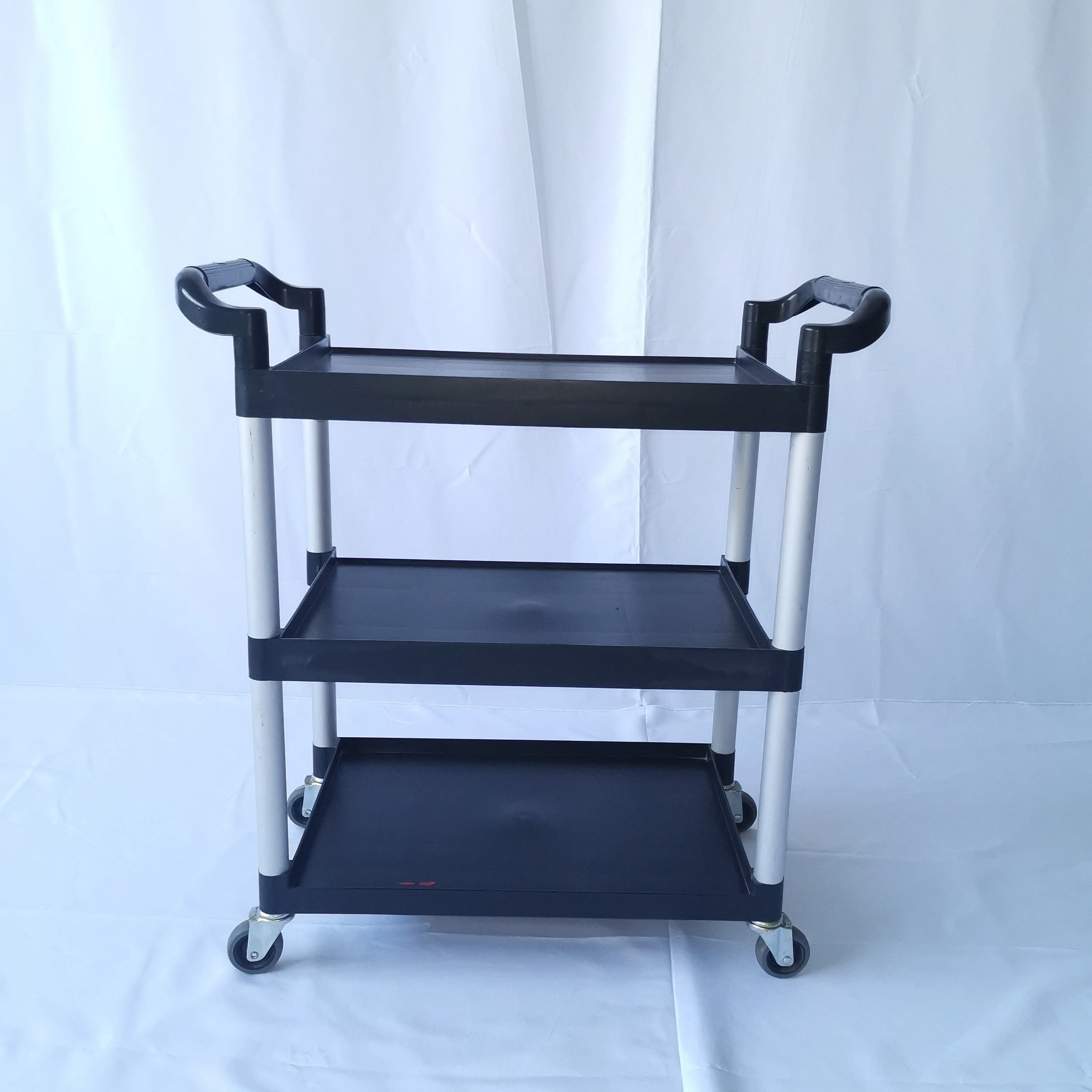 Factory Hotel Restaurant Hand Trolley Food Service Cart Cleaning Cart Hotel Trolley Room Service Car