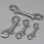 Import Factory Metal Hardware Carabiner Hook Double Ended Snap Hook from China