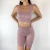 Import Factory New Design Seamless Bra &amp; Shorts Yoga Set Sports Wear from China