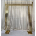 Factory Price wedding flower metal arch stand backdrop wedding decoration