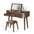 Import Factory sale vintage style wooden professional makeup dressing dresser console table from China
