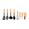 Factory Supplies 8 Piece Home and Kitchen Utensil Non Stick Nylon Cooking Tools Set