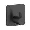 Factory Supply Cheap Stainless Steel 304 Heavy Duty Black Adhesive Hooks