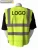 Import Factory Supply Orange High Visibility Fleece Lined Hi Vis Winter Construction Security Reflective Safety Body Vest from China