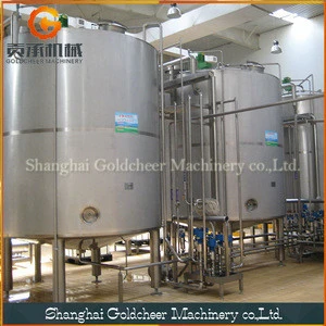 Factory Supply processing machines to pack milk