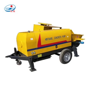 Factory supply small diesel trailer concrete pumps machine prices