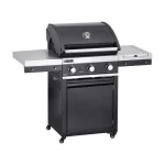 Factory Wholesale 24 Premium GT 3-Burners Gas Grill Stainless Steel Gas Grill BBQ