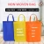 Import Factory Wholesale Custom Logo Low Price Silk Screen Printing D Cut Promotional Gift Carry Non Woven Tote Bag from China