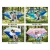 Factory wholesale Outdoor Parachute Cloth Hammock with Mosquito Curtain Double People Usage in Camping Tent