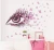 Import Fairy Girl Eye Wall Sticker / Wall Decal Bedroom / Wall Art sticker from China
