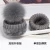 Import Fashion Fur pompom beanie/Custom silver fox fur pom poms winter knit winter hats with Removable fur/faux fur ball from China