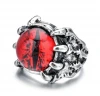 Fashion Personality Exaggerated Demon Eye Ring Open MenS Rings Domineering Single Ring