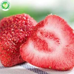 FD Wholesale bulk dryed fruit granules freeze dried strawberry slices