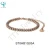Import Festival High Profit Customized Mix Colors Miyuki Designs 18 k Real Gold Plated Round Stainless Bracelet Bangles For Women from China