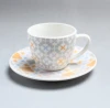 fine porcelain coffee cup ceramic tea cup and saucer set