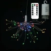 Fireworks 120LED Copper Wire String Light Strip Fairy Christmas Party Remote