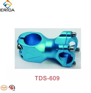 Fixed Gear Bike Parts 45mm Extension Anodized Colorful Fixed Gear Bicycle Handlebar Stem
