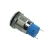 Import flat Round Button 2Pin  12mm 36V Led Waterproof Metal Push Button Switch ON OFF from China