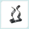 flat spring steel clamp flexible metal clamp stamping spring clip