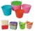 Import flexible plastic bucket, household buckets, garden tools from China