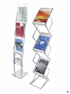 floor standing acrylic literature stand