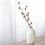 Import Flower Vase Decoration Home Vase White Ceramic Flower Pot Flower Basket Nordic Decoration Vases from China
