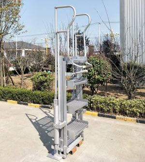 folding ladder for tank farm high working tools Industrial supplier for sale