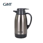food grade stainless steel pump coffee drinking pot