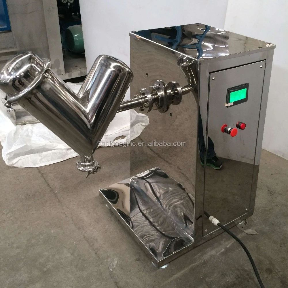 Food Industry Automatic Stainless Steel Powder Mixer Equipments Dry Powder Mixer
