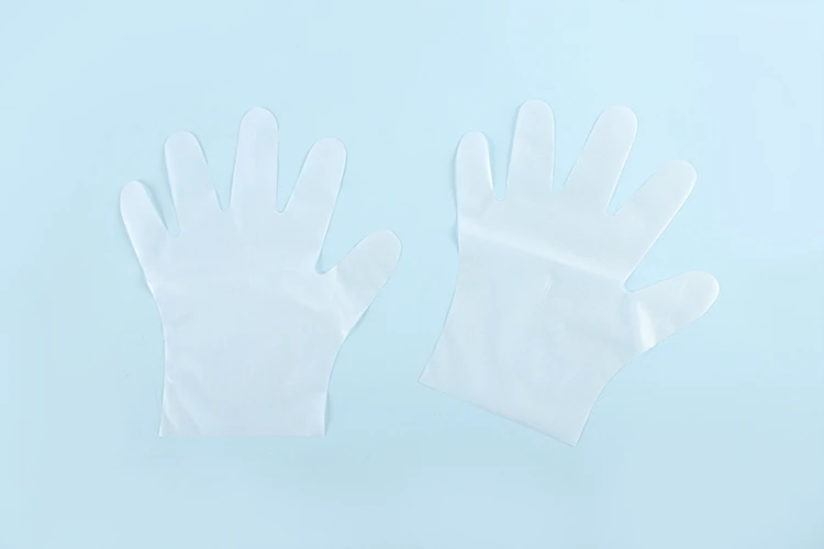 Food Preparation Plastic Gloves Wholesale PE Disposable Gloves