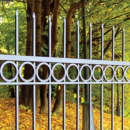 Fortress Fence Classic Residential 3 ft high wrought iron fence