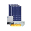 Foshan top one 2.4kw 3.5kw 4kw 6kw 10kw 12kw hybrid solar  power system project home panel kit portable solar systems