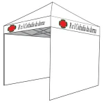 Free Design Trade Show Cheap Custom Printed Canopy Tent