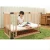 Import French Style Elegant Portable Baby Bed Environmental Wooden Baby Crib kids bedroom furniture from China