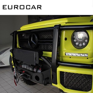 Front bumper winch mount fit for mercedes W463 g500 g550 4x4  with skid plate
