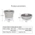 Import functional stainless steel electric round stock hot pot LDY functional stainless steel round pot from China