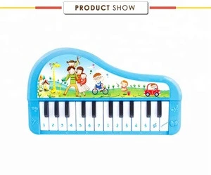 Funny learning musical toy baby small piano with 24 keys