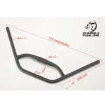 Funsea alloy #6061 width 710mm satin blast black touring H bar cycling bicycle bike handle bar for fat bike cruiser