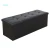 Import Furniture living room modern home storage organization foldable storage box leather storage ottoman from China