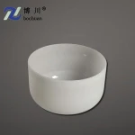 Fused silica melting dishes dishes  ceramic melting boat quartz crucible