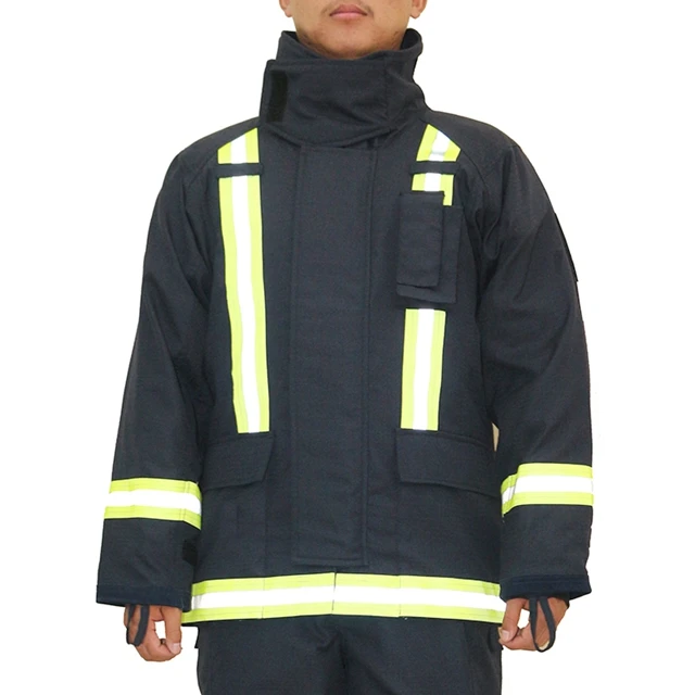 GA10-2014 / CCC certified fire fighting proximity suit for fire rescue