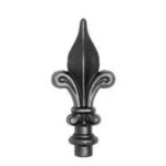 Gate hardware wrought iron spears/gate grill design