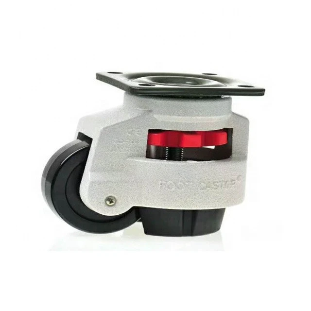 GD-100F Mobility Swivel Caster With  Leveling Foot