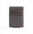 Import Genuine leather Mens gift card holder wallet RFID leather money clip from China