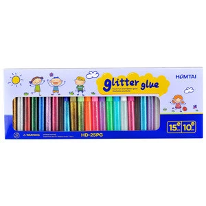 Glitter Glue Golden Silver Colorful For Kids Party School Washable Non-Toxic Glue Pen Art Paint DIY Glue