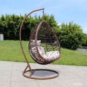 Good quality thick wicker indoor and outdoor hammock rattan hanging swing chair